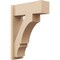 Ekena Millwork 7 1/2-in W x 20-in D x 28-in H Balboa Block Rough Cedar Woodgrain TimberThane Outlooker, Primed Tan OUTUR075X20X28BOA44RCPR - alternate 1
